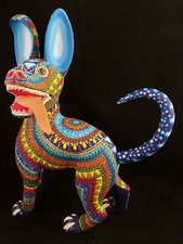 "PERRO GRANDE" ALEBRIJE  Sergio Santiago ARRAZOLA OAXACA Folk Art 