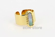 ZAG Bague Tango ajustable gris