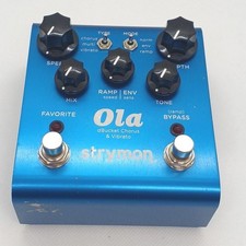 Strymon Ola Dbucket Chorus & Vibrato Guitare Effets Pédale Utilisé De Japon