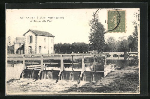 Cpa ferté saint aubin - ferté-saint-aubin,, le