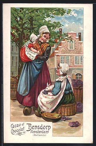 Carte postale deux - postale, femmes