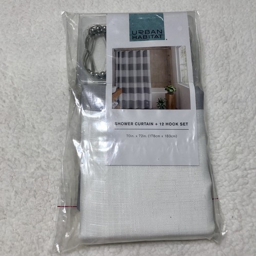 Shower curtain hook set - 12,