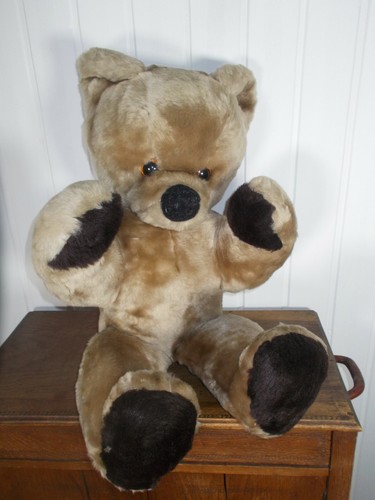 Vintage grande peluche ours - vintage,