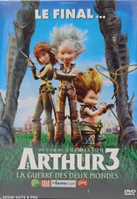 DVD ARTHUR 3 - LA GUERRE DES DEUX MONDES neuf sous blister