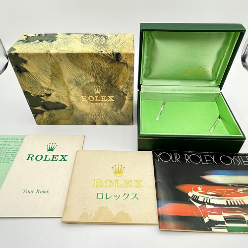 Rolex watch box vintage - box,