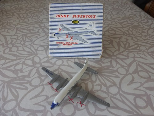 Dinky toys 998 avion bristol - dinky,