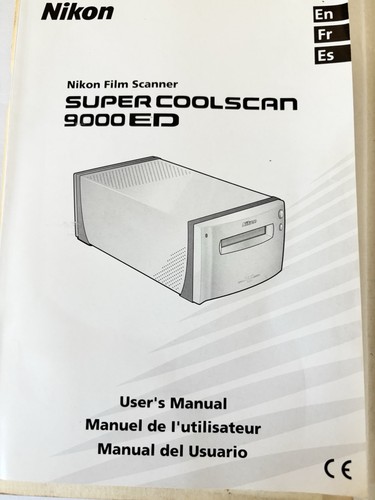 Nikon super coolscan 9000 - coolscan, ed