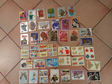 LOT DE 40 IMAGES /AUTOCOLLANTS STICKERS PANINI STICKERS  1987 DONT 20 BRILLANTES