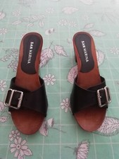 Sandales à Boucles Noir Pointure 40 Marque San Marina Femme Occasion