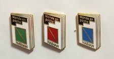 3 PIN'S LAPEL PIN MEDIA LIVRE