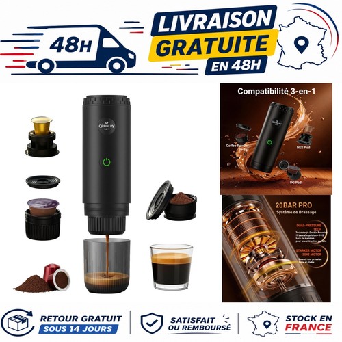 Cafetière portable 1 - 3, en