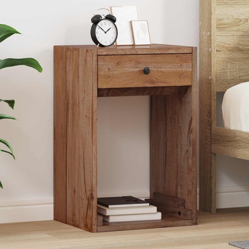 Table chevet marron - table,