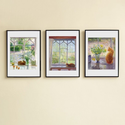 Set chat art imprimés - art,