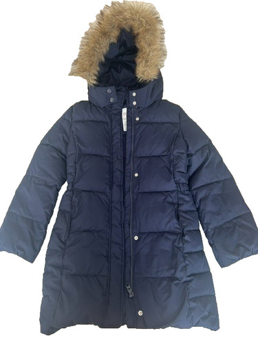 Doudoune longue avec capuche