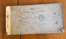 Hocquart, Tenue Des Livres –Partie Simple & Double. Entièrement gravé. - 1825