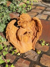 Ange en fonte Evita rouille