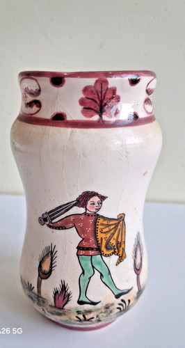 Vase poterie peinte la - vase, à