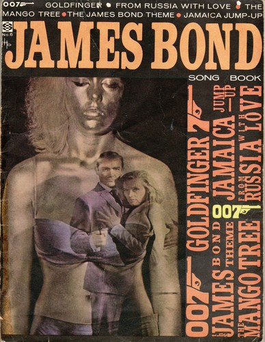 James bond song book - james,