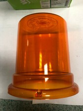 CABOCHON / GLOBE ORANGE POUR GYROPHARE VALEO 082545 - DIAM 143mm   - NEUF