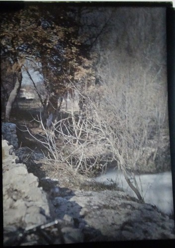 Autochrome chemin vers - le,