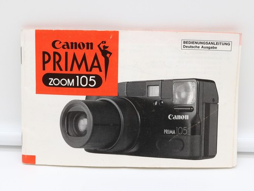 Canon prima zoom 105 - zoom, manuel