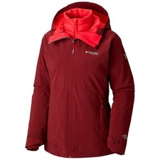 $330 NWT Columbia Titanium Snow Rival Interchange Women's XS 3-in-1 Jacket Coat