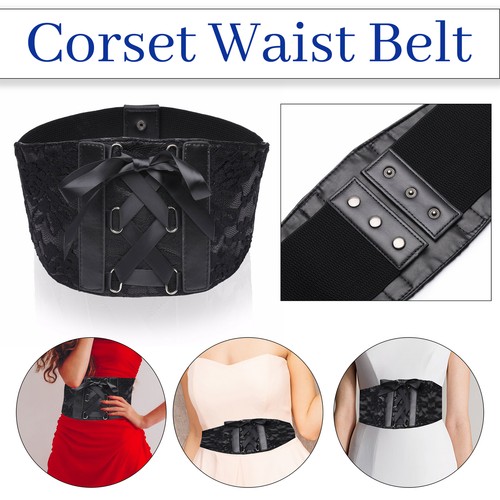Femmes noir cuir ceinture - pu,