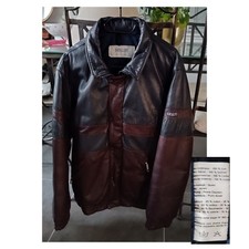 veste homme cuir et plumes