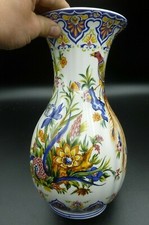 GRAND VASE SIGNE  " GF  "   