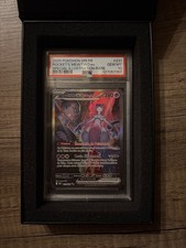 PSA 10 Carte Pokemon Mewtwo ex de la team rocket 231/182 EV10 