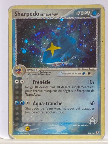Sharpedo holo ex team - 5/95,