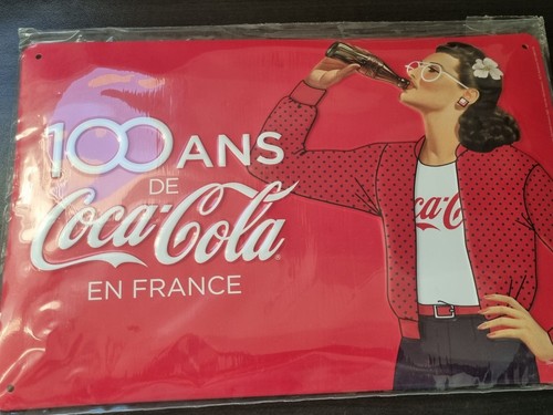 Plaque 100ans coca cola - coca-cola, en