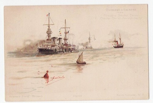 Cpa marine cuirasse escadre - escadre,