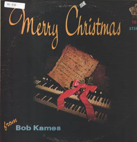 Bob kames merry christmas - lp,