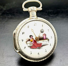 montre gousset coq  à cadran