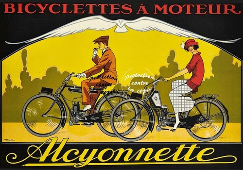 Alcyon vélo moteur r1514 - vélo,
