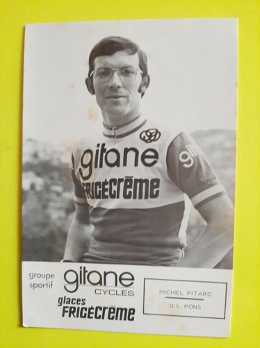 Cyclisme carte cycliste michel - carte,