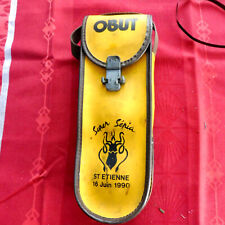 OBUT - Sacoche pour 3 boules de petanque - poingée de portage - Jaune