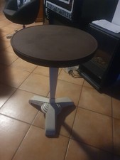 TABLE DE BISTROT ART DECO PIED FONTE LOUIS VUITTON PLATEAU REX EN BAKELITE 1930