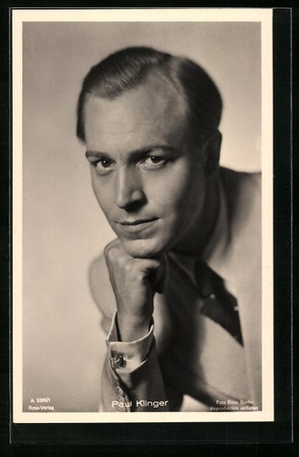 Carte postale acteur - postale, paul