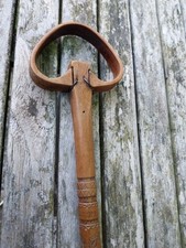 QUENOUILLE ANCIENNE DU XIXeme S EN MERISIR PROVENCALE ART POPULAIRE BELLE PATINE