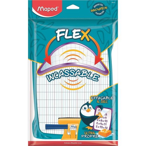 Ardoise blanche effaçable - -,