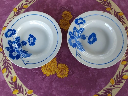 Assiettes creuse orcérame - 2,