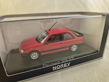 NOREV 473911 Peugeot 309 GTi 1987 Rouge Vallelunga avec deco PTS  1/43  