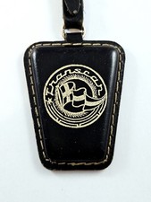 PORTE-CLES - TRANSCAR 1960s - VOYAGES Croisières - BLOIS Vintage CUIR -