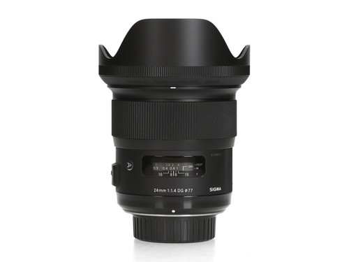 Objectif grand angle - sigma, 24