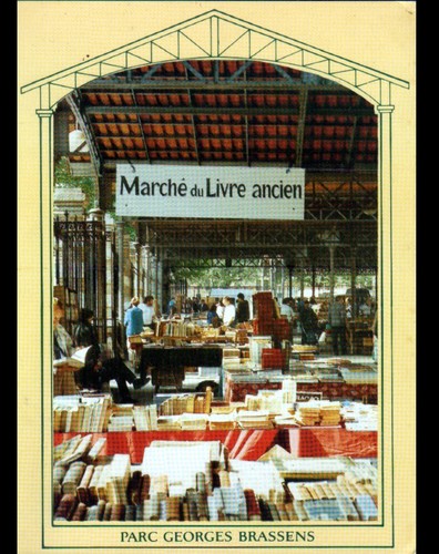 Paris marché livre - (xv°),
