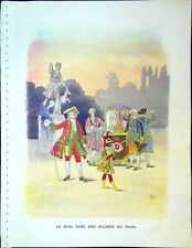 Ancienne gravure de presse -