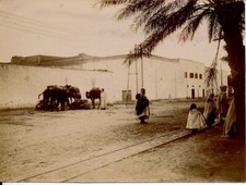 BISKRA c. 1900 - Caravane au Repos Algérie - EUP 137