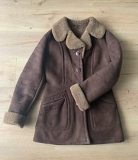 Veste manteau femme cuir
